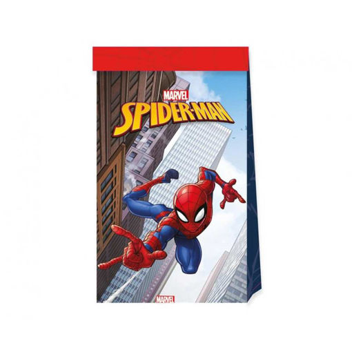 Picture of SPIDERMAN PARTY BAG CRIME FIGHTER 4 PACK